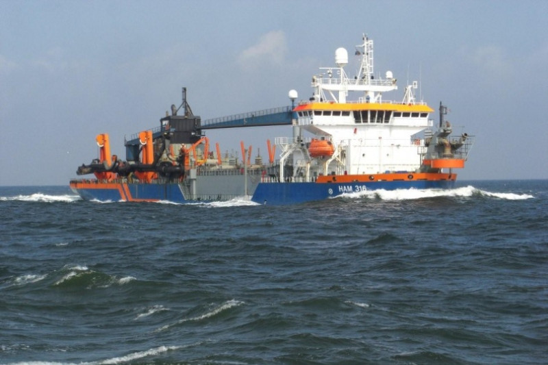 HAM 316 - trailing suction hopper dredger