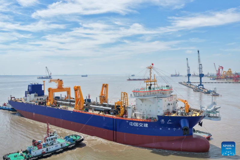 Launching of TSHD Jun Guang