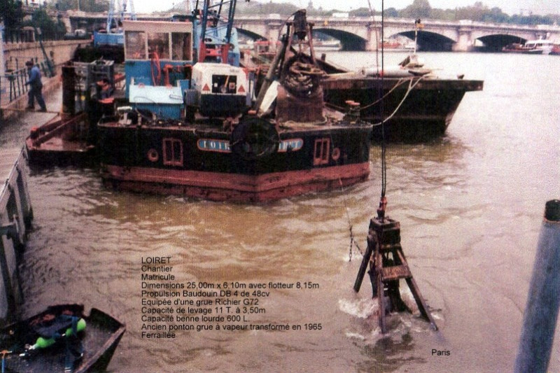 Loiret - grab dredger