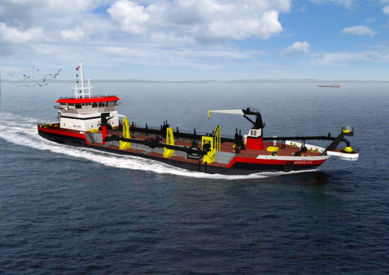 Magdalen - trailing suction hopper dredger