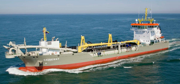 Causeway - trailing suction hopper dredger