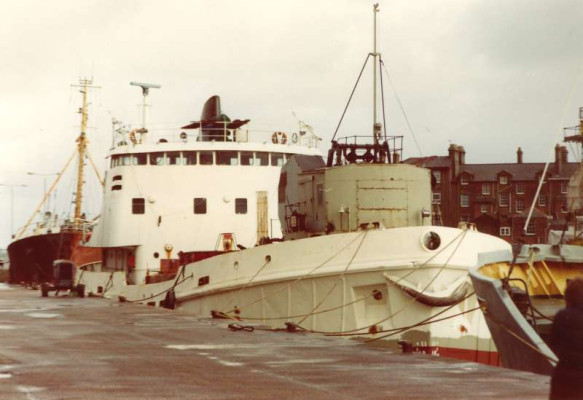 Haile Sand grab dredger