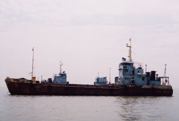 Hang Bo 1011 -hopperbarge -split
