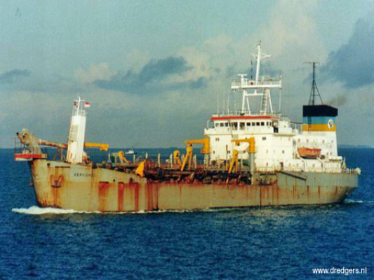 Kamal XL - trailing suction hopper dredger