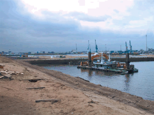 MP 8 - backhoe dredge