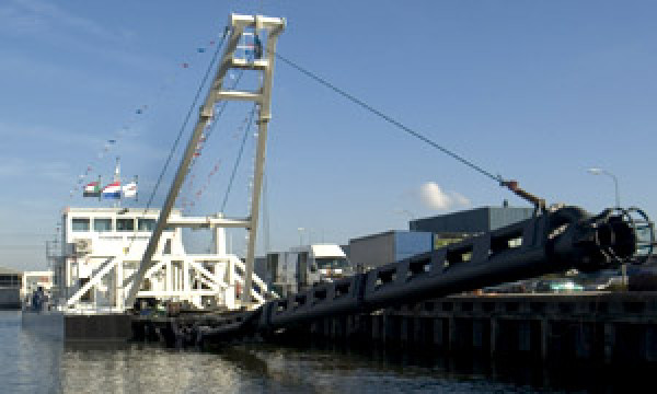 Roseires Dredger - cutter suction dredger