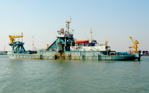Jin Hang Jun 304 -  bucket ladder dredger