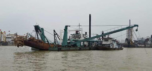 Haijun 06 cutterdredger monopontoon