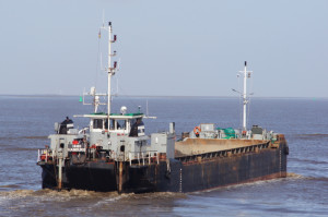 HH 69 split hopper barge