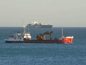 Omvac Cinco - trailing suction hopper dredger