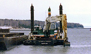 Captain A.J. Fournier - backhoe dredge
