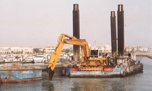 Al Kassar - backhoe dredge