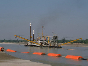 Castilette - cutter suction dredger