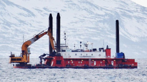 BERGHAVN with a LIEBHERR 994 excavator