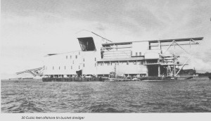 Bima Offshore Tin Mining Bucket Dredger