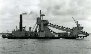selfpropelled bucket dredger Adur