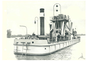 Germania bucketdredger K.L. Kalis