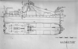 Hector bucket dredger