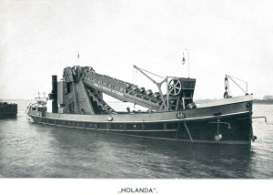 Holanda - Bucket ladder dredger