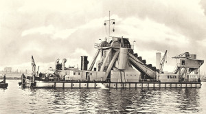 Maasmond bld bucket ladder dredger emmer bagger molen