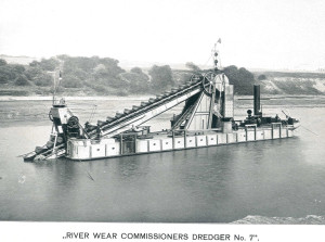 No. 6 & No. 7 BUCKETDREDGERS FOR SUNDERLAND