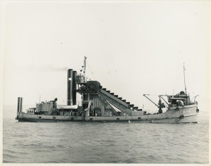 W.D. Atlas bucket ladder dredger