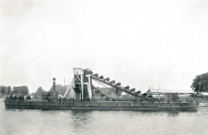 Niuwe waterweg II - bucketdredger