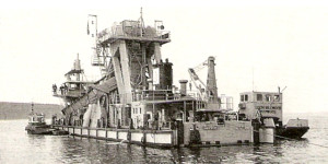 Bottenopp - bucket ladder dredger