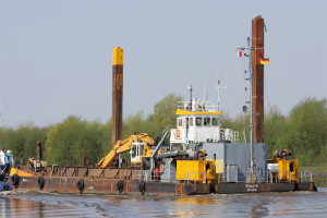 Braune - backhoe dredge