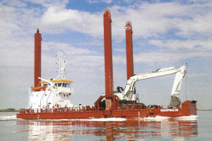Bucefalus - backhoe dredge