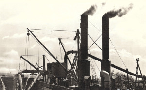 Sliedrecht barge unloader 1890