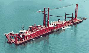 California - cutter suction dredger