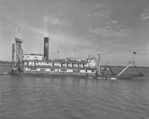 Captain Huston - cutter suction dredger