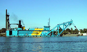 Chacagua D-10 - cutter suction dredger