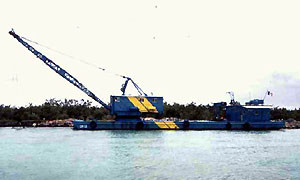Chairel grabdredger