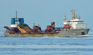 City of Westminster - trailing suction hopper dredger