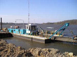 Commodore suction dredger
