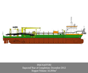 Inai Kasturi - trailing suction hopper dredger