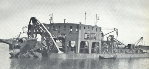 double bucketwheel dredger Amsterdam
