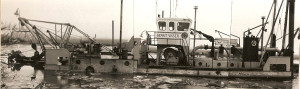 Gerrit Visser  - cutter suction dredger