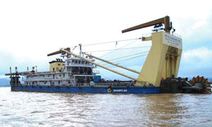 Dharti XII - cutter suction dredger