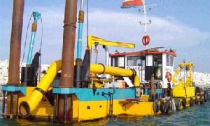 Dharti III - cutter suction dredger