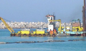 Dharti V - cutter suction dredger