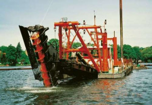 Müllroser See wormwiel- en diepzuiger