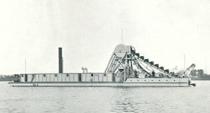 Kasan II - bucket ladder dredger
