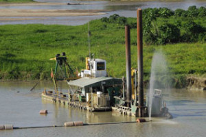 Draga 11  Yamesi - bucket wheel suction dredger