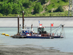 La Baule - cutter suction dredger