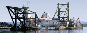 Oregon - cutter suction dredger