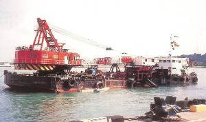 clamshellDraco dredger