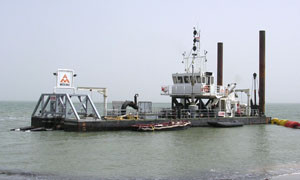 Thomas - cutter suction dredger